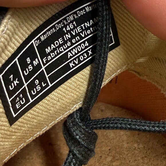 Dr Martens 1461 Bex Made in England Oxford Mens DR MARTENS 031470 NEW Sz 8 - Picture 6 of 6